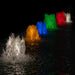 6_kasco_surface_aerators_with_rgb_led_light_kits_on_water