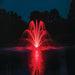Kasco_WaterGlow_Composite_Red_LED_light_kit_display_on_water