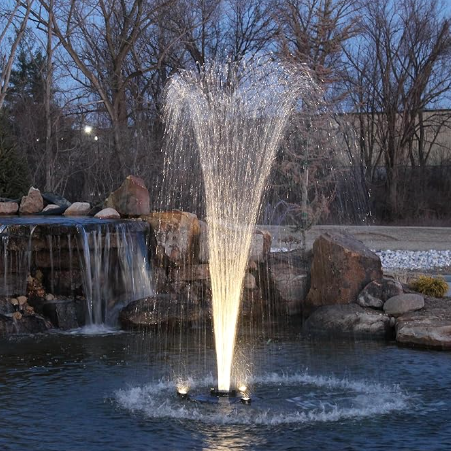 Ponds 1/3 HP Floating Fountain Lights